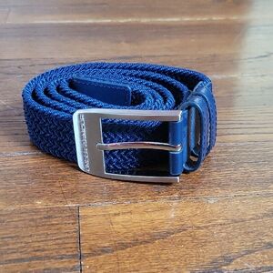 Men's Under Armour Drive Braided Belt in Navy